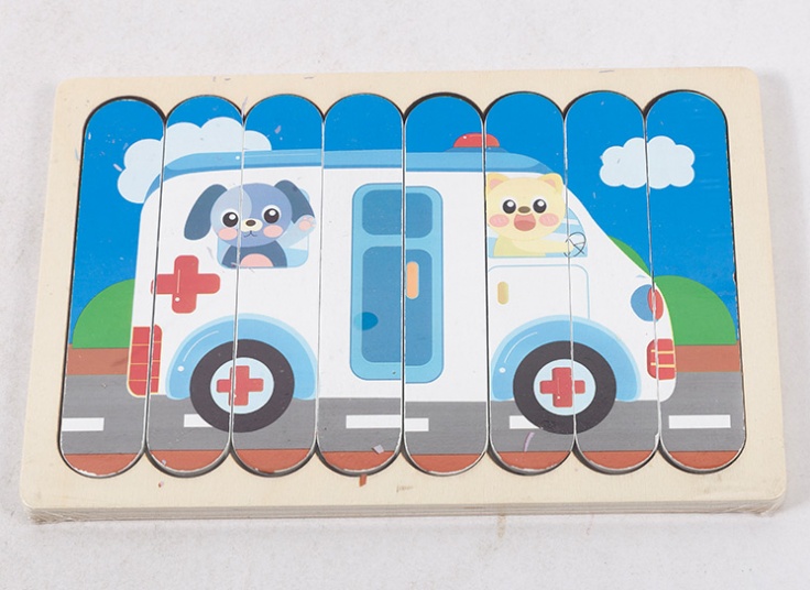 پازل چوبی 8 تکه