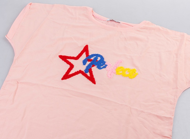 تیشرت طرح برجسته زنانه Madook