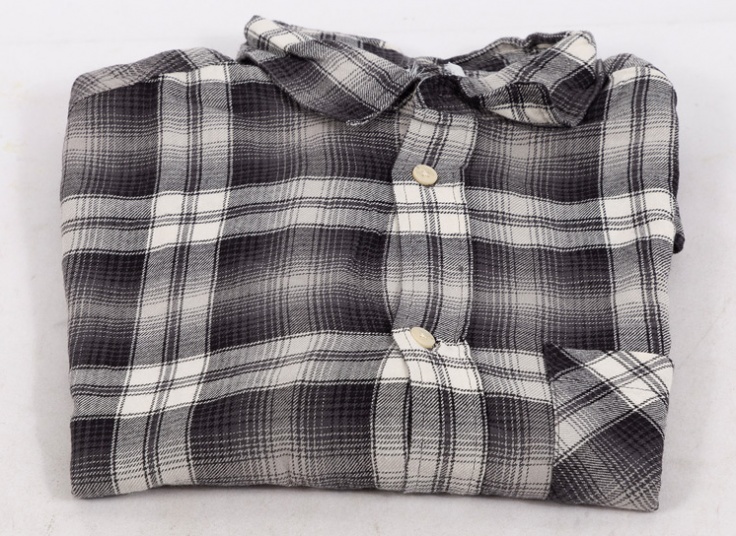 پیراهن پشمی چهارخانه مردانه