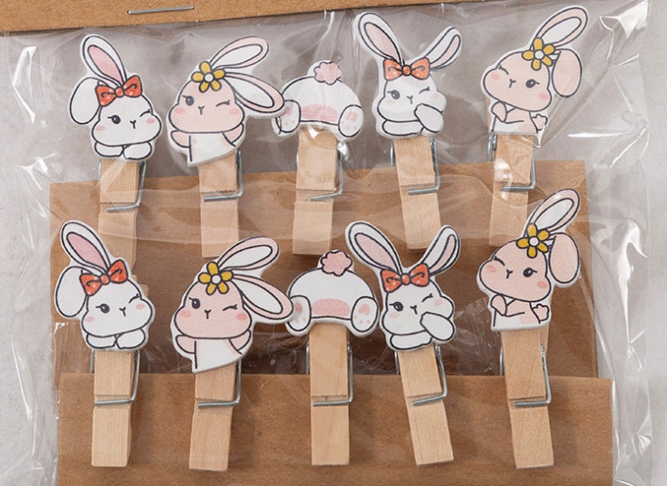 گیره چوبی WOODEN CLIP