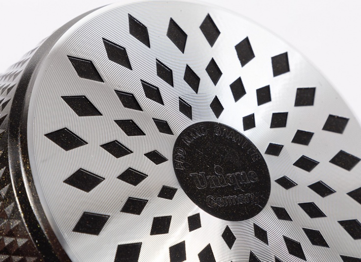 سرویس قابلمه 12 پارچه Unique طرح الماس