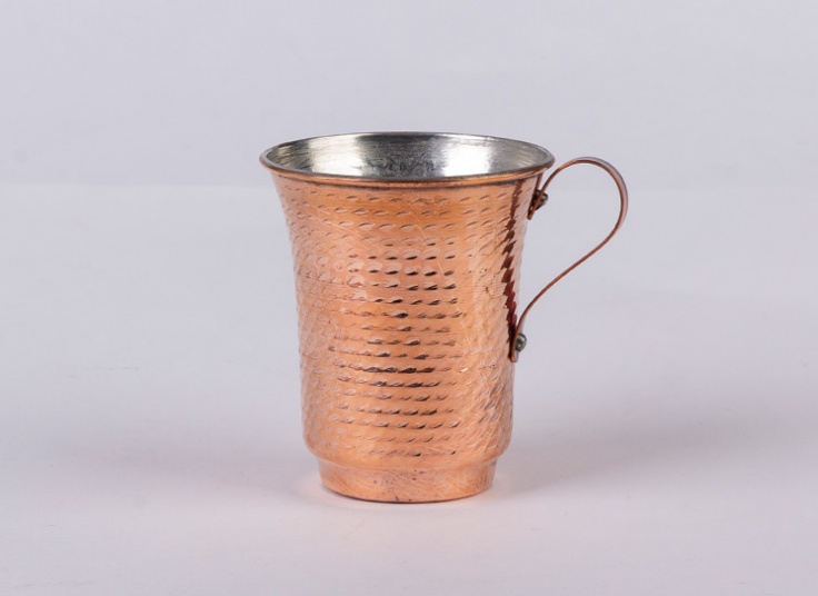 ظروف مسی چکش کاری شده