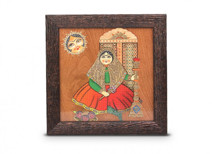 تابلو نفیس و نقش برجسته خاتون