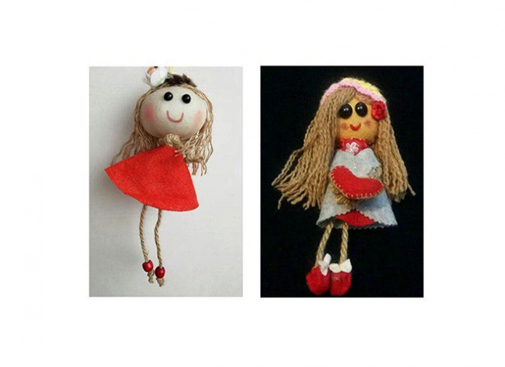 ساخت عروسک گیفت کاموایی در هنرماندگار پارسی