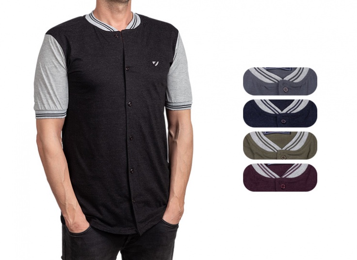 تیشرت مردانه آستین کوتاه طرح POLO