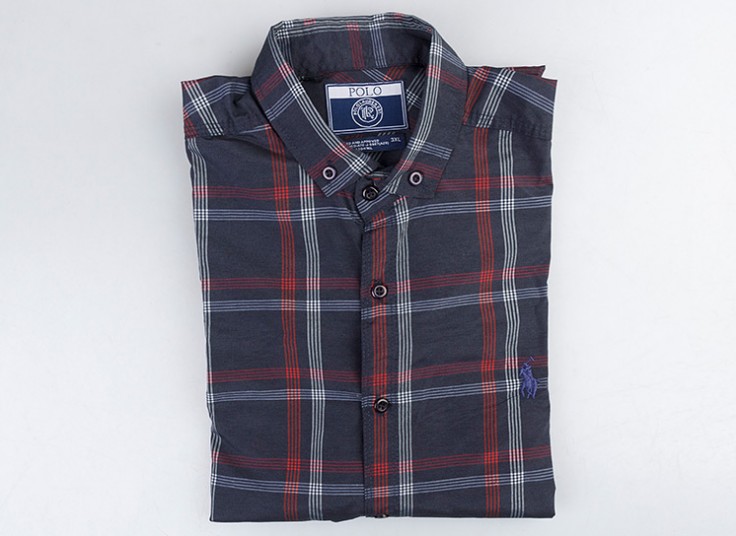 پیراهن چهارخانه مردانه طرح Polo