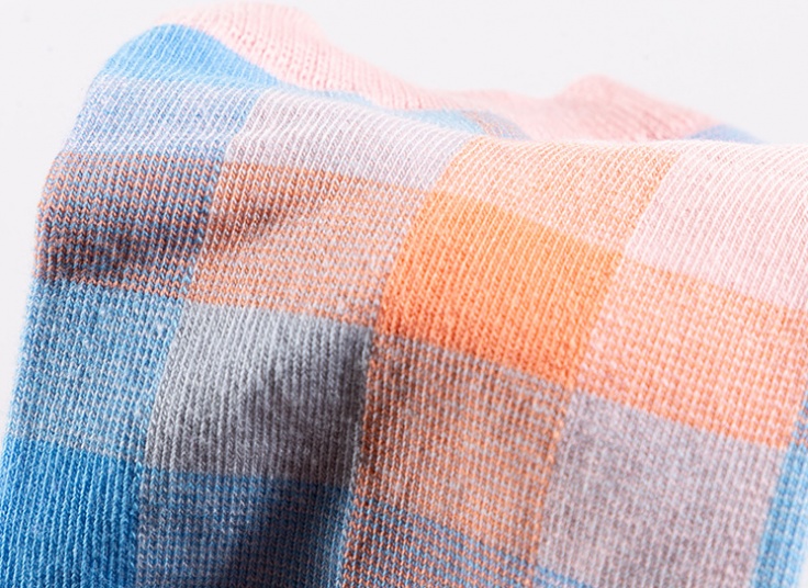 جوراب چهارخانه زنانه junjie shuai