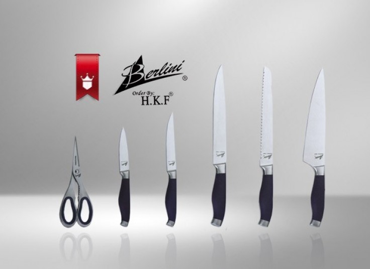 تخفیف 55 درصدی ست ۷ تکه چاقو BERLINI
